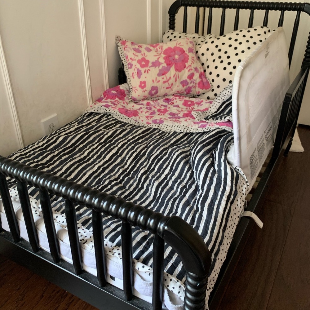 Anthropologie Toddler Quilt, Sham and Bedding